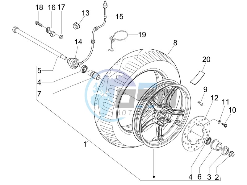 Front wheel