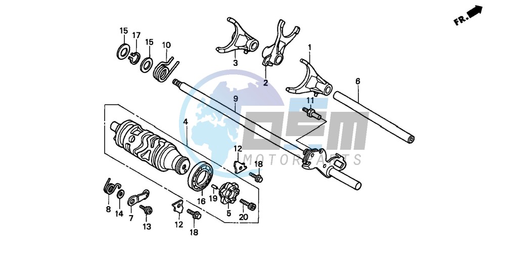 GEARSHIFT DRUM