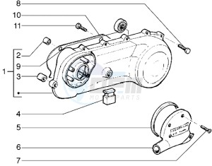 Runner 50 drawing Transmission cover