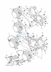 YXZ1000ETS YXZ1000ET (BAS5) drawing HEADLIGHT