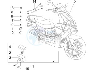 Runner 125 VX 4t e3 (UK) UK drawing Main cable harness