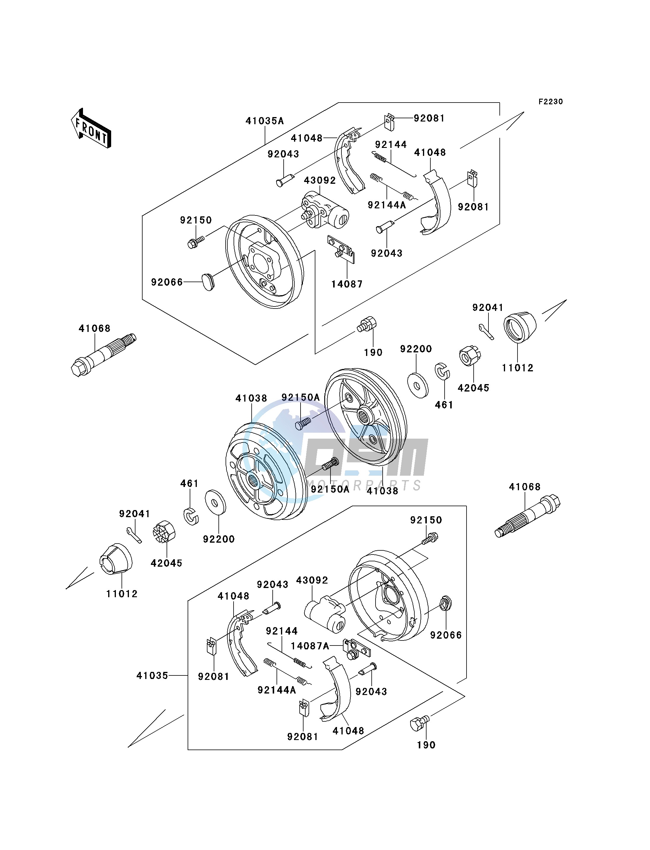 FRONT HUBS_BRAKES