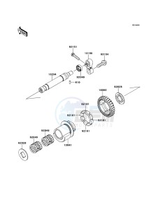 Z1000SX ABS ZX1000HBF FR GB XX (EU ME A(FRICA) drawing Balancer