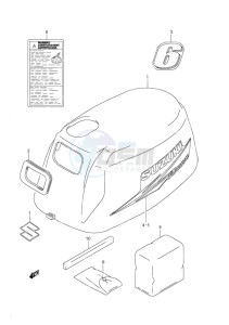 DF 6 drawing Engine Cover