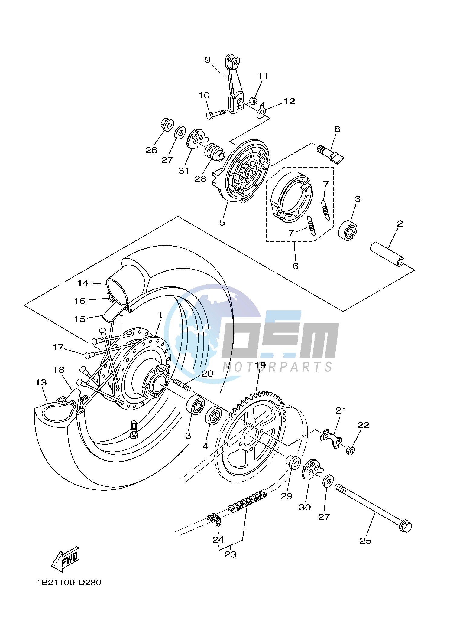 REAR WHEEL