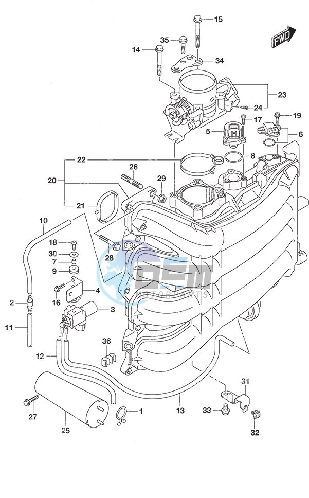 Intake Manifold/Throttle Body