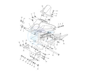 FZ8-SA 800 drawing REAR ARM