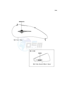 VN2000 CLASSIC VN2000H8F GB XX (EU ME A(FRICA) drawing Decals