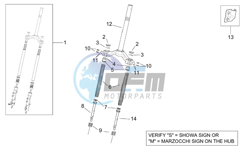 Front fork I