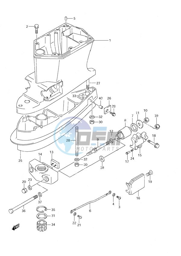 Driveshaft Housing