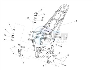 RX 125 E4 (APAC) drawing Frame