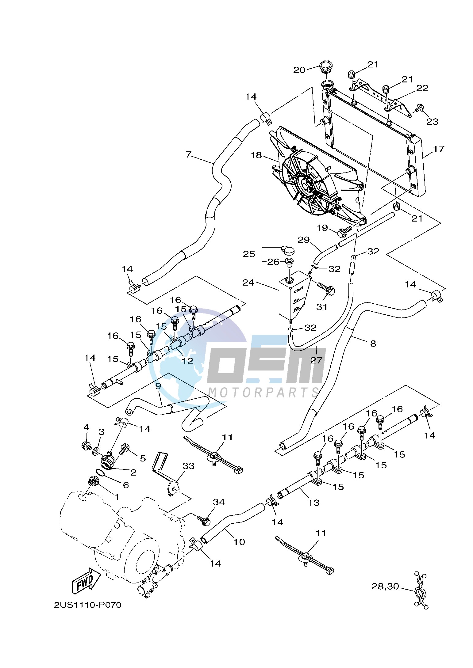 RADIATOR & HOSE