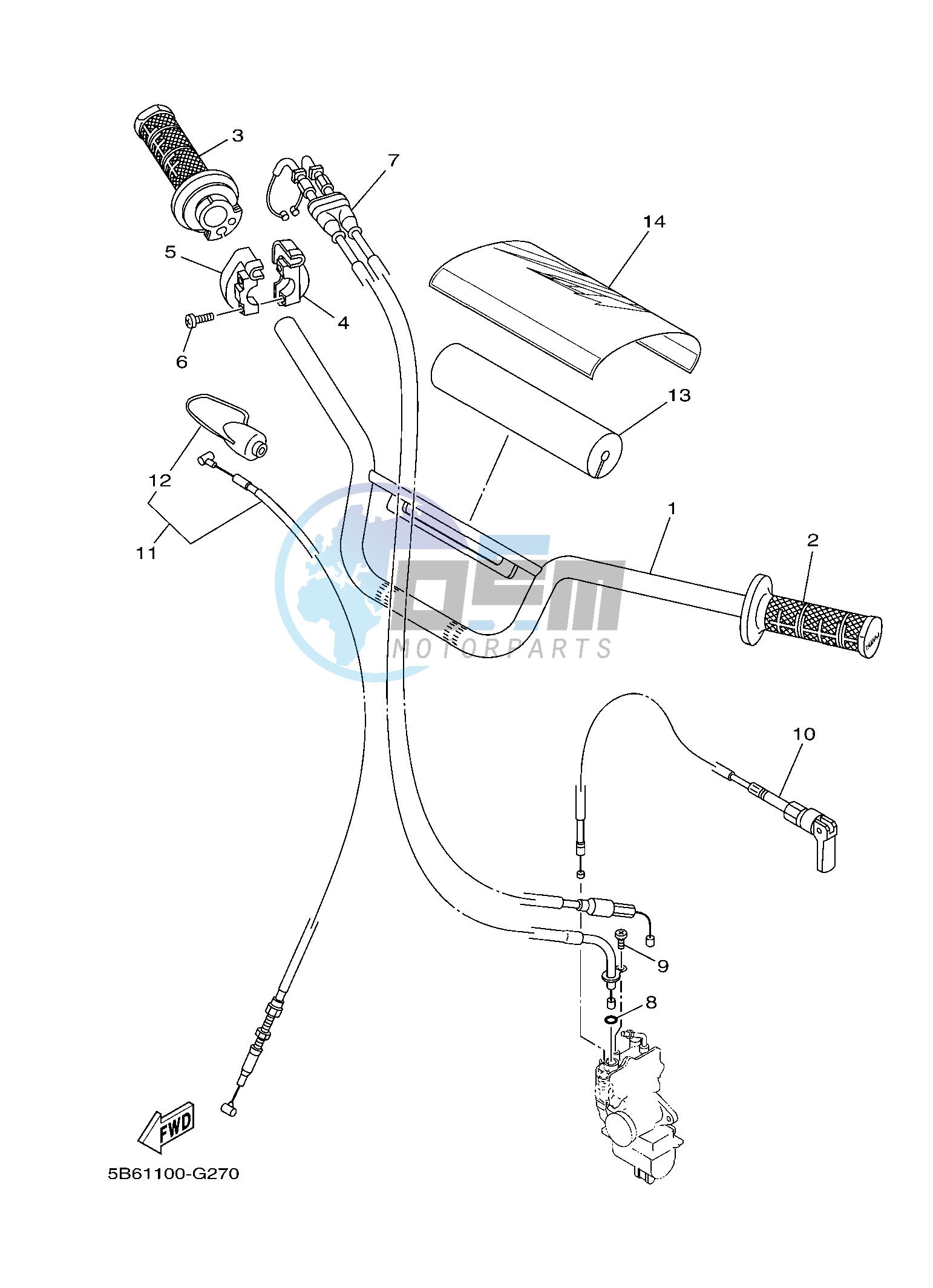 STEERING HANDLE & CABLE