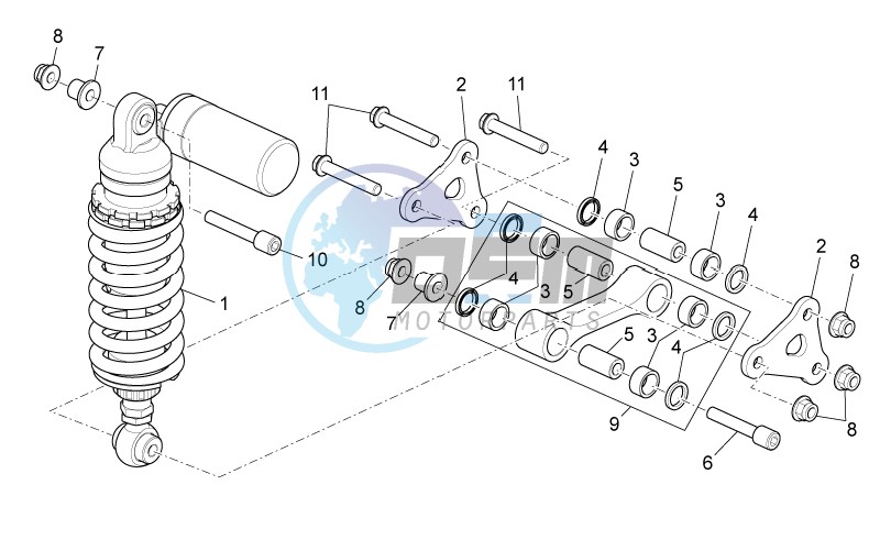 Rear Shock absorber