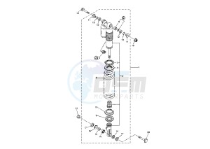 WR F 250 drawing REAR SHOCK ABSORBER