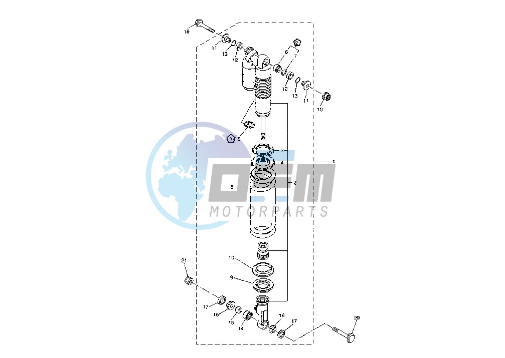 REAR SHOCK ABSORBER