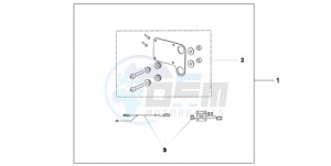 CB600FA9 Australia - (U / ABS) drawing HEATED GRIP ATT.