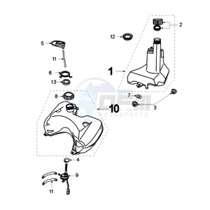 VIVA NA drawing TANK AND FUEL PUMP