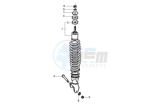 Liberty 50 drawing Rear Damper