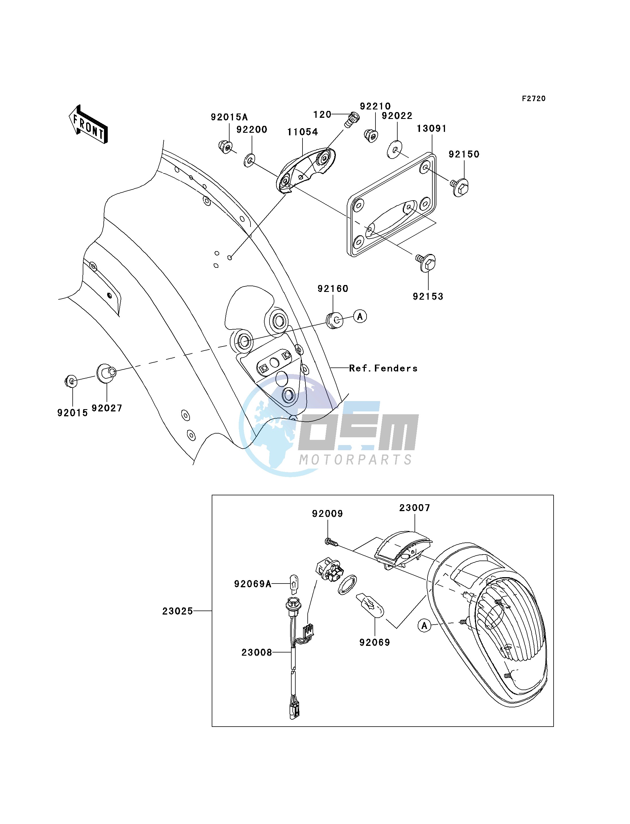 TAILLIGHT-- S- -