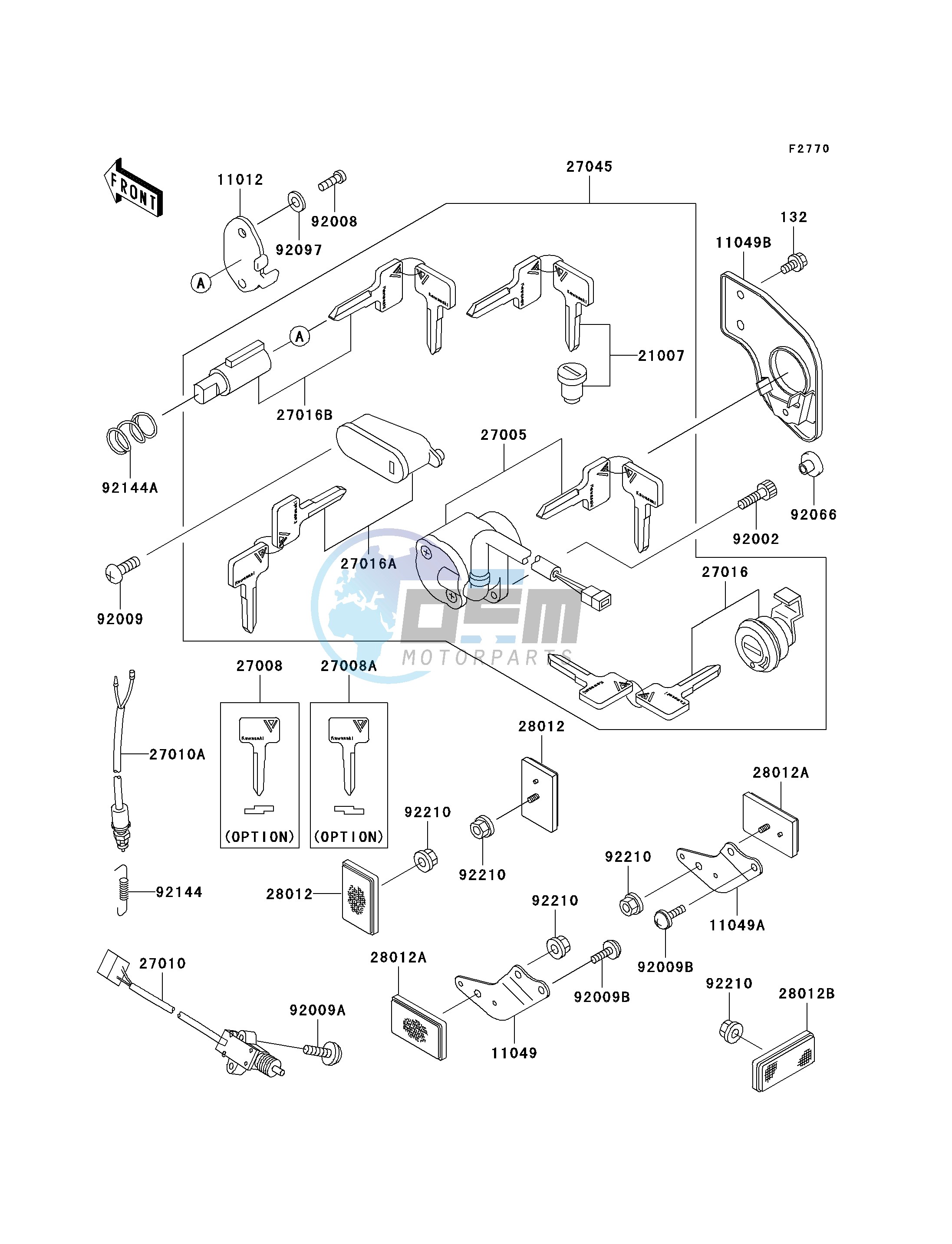 IGNITION SWITCH_LOCKS_REFLECTORS