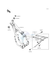 KX 500 E [KX500] (E1-E3) [KX500] drawing FRAME