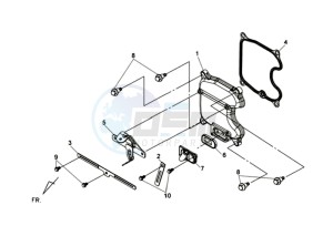 MAXSYM 400 EFI ABS drawing CYLINDER HEAD COVER