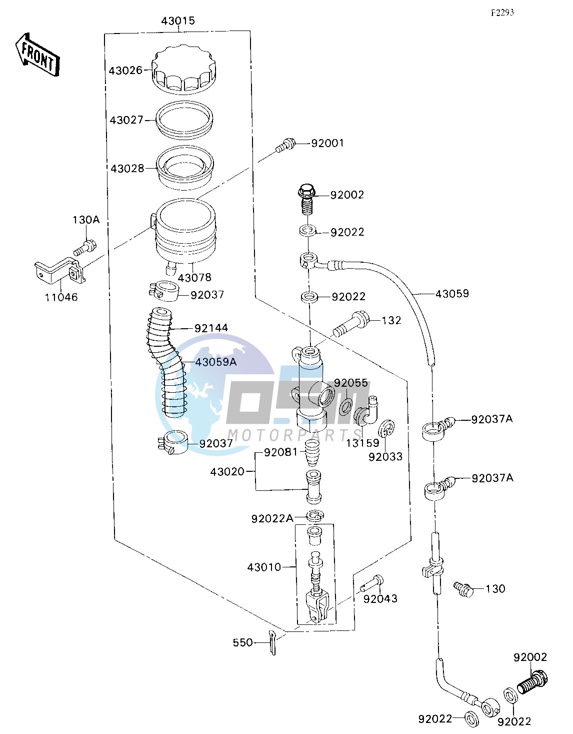 REAR MASTER CYLINDER