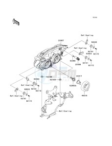 ZR 750 L [Z750 EU] (L7F-L8F) L7F drawing HEADLIGHT-- S- -