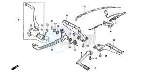 TRX300FW FOURTRAX 300 4X4 drawing STEP