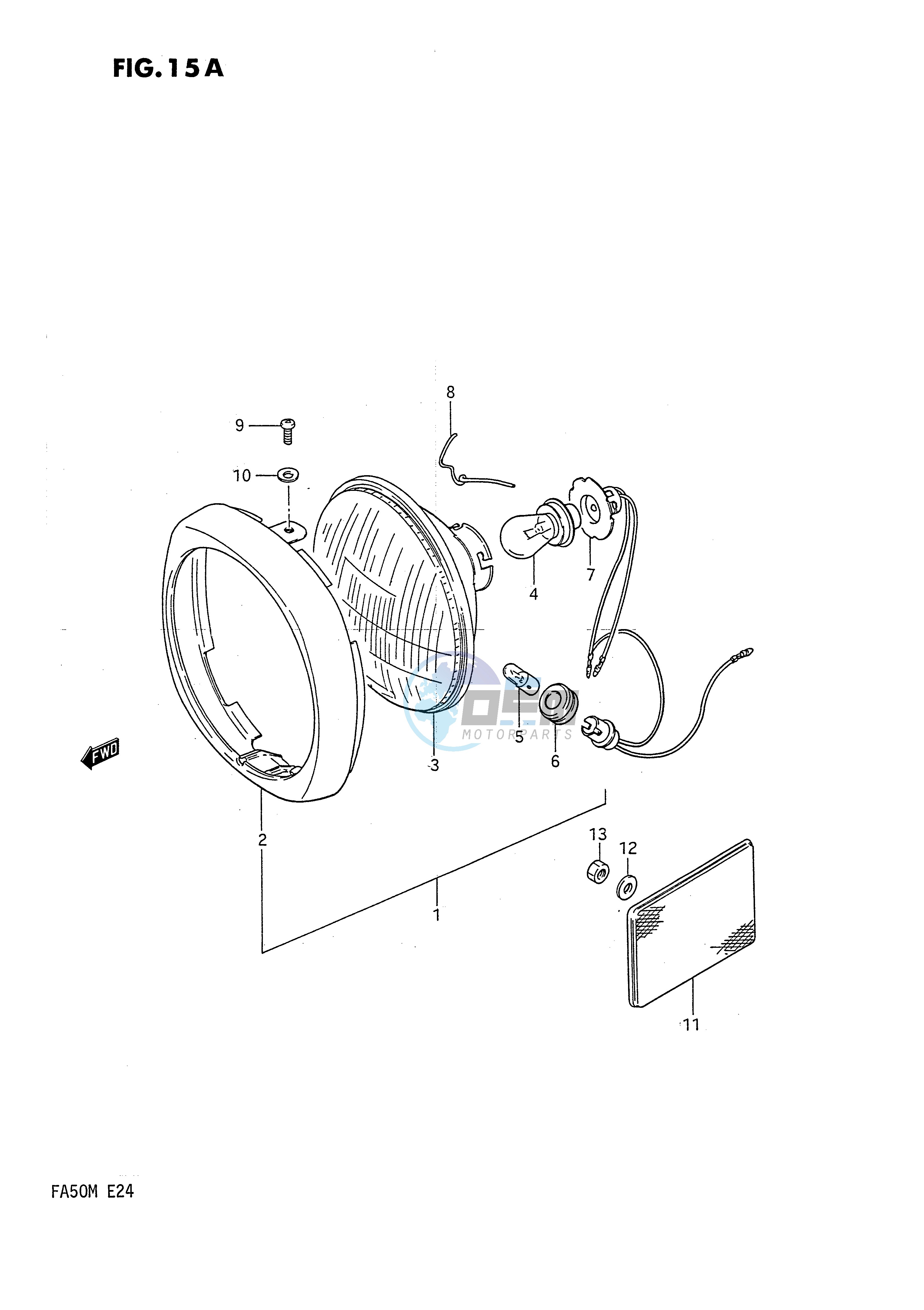 HEADLAMP (E21)