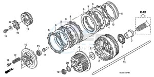 ST13009 UK - (E / MKH MME) drawing CLUTCH