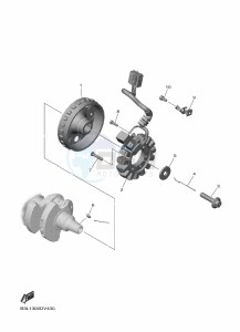 YZF1000D YZF-R1M (B4SJ) drawing GENERATOR