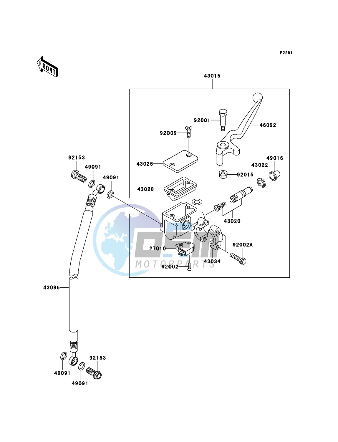 Front Master Cylinder