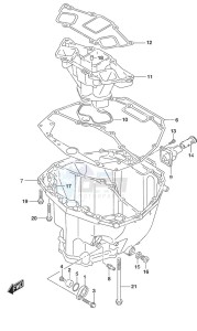 DF 300B drawing Oil Pan