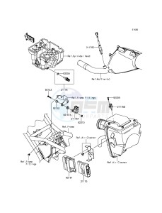 KLX250 KLX250SEF XX (EU ME A(FRICA) drawing Fuel Injection