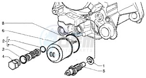 Super Hexagon 180 GTX 12 inch drawing Oil Filter