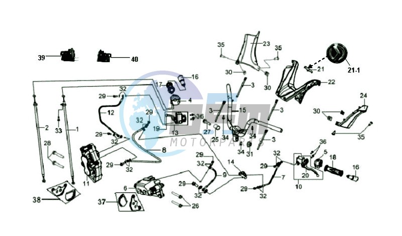 FRONT FORK/ FRONT WHEEL / FRONT FENDER