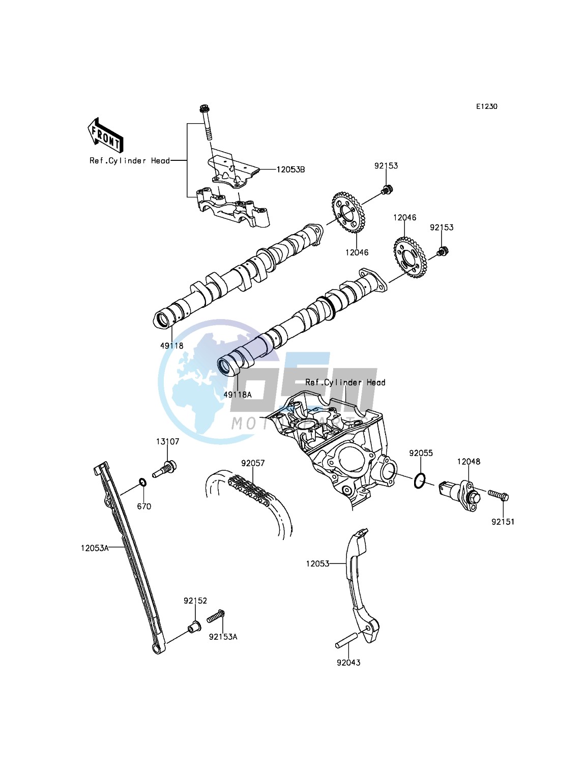 Camshaft(s)/Tensioner