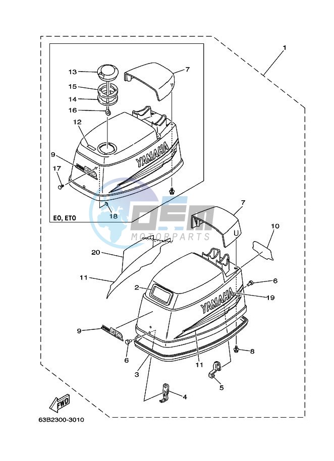 TOP-COWLING