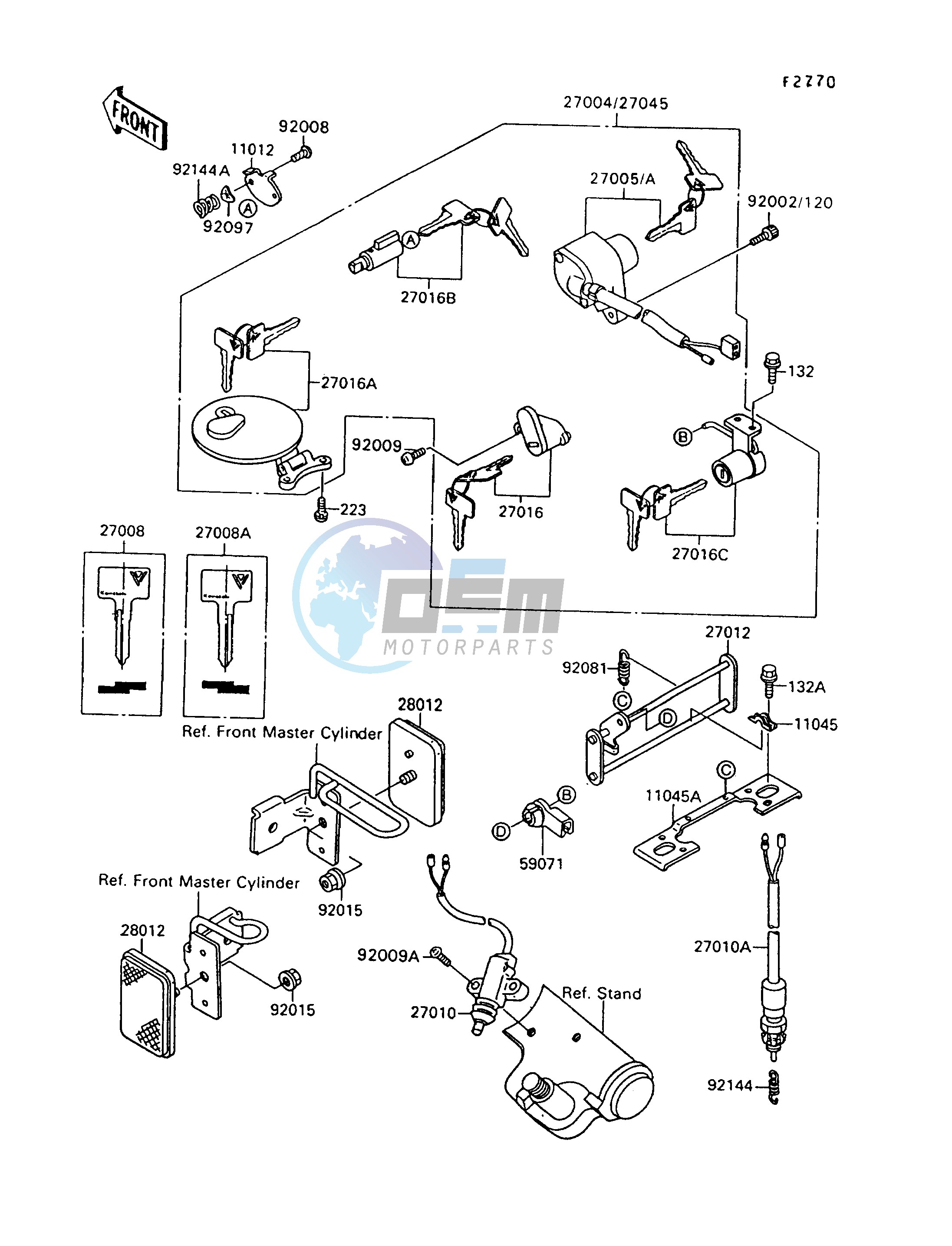 IGNITION SWITCH_LOCKS_REFLECTORS