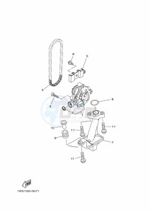 MT-07 MTN690 (BTK7) drawing OIL PUMP