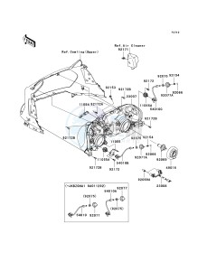 ZG 1400 A [CONCOURS 14 ABS] (8F-9F) A8F drawing HEADLIGHT-- S- -