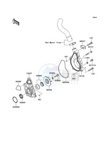 VERSYS KLE650B7F GB XX (EU ME A(FRICA) drawing Water Pump