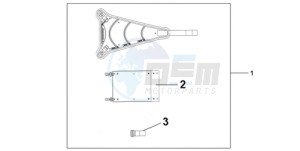 CBR1000RR9 UK - (E / MKH MME TRI) drawing TANK BAG