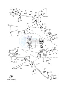 YXE700ES YXE70WPSH WOLVERINE R-SPEC EPS SE (BN56) drawing MASTER CYLINDER