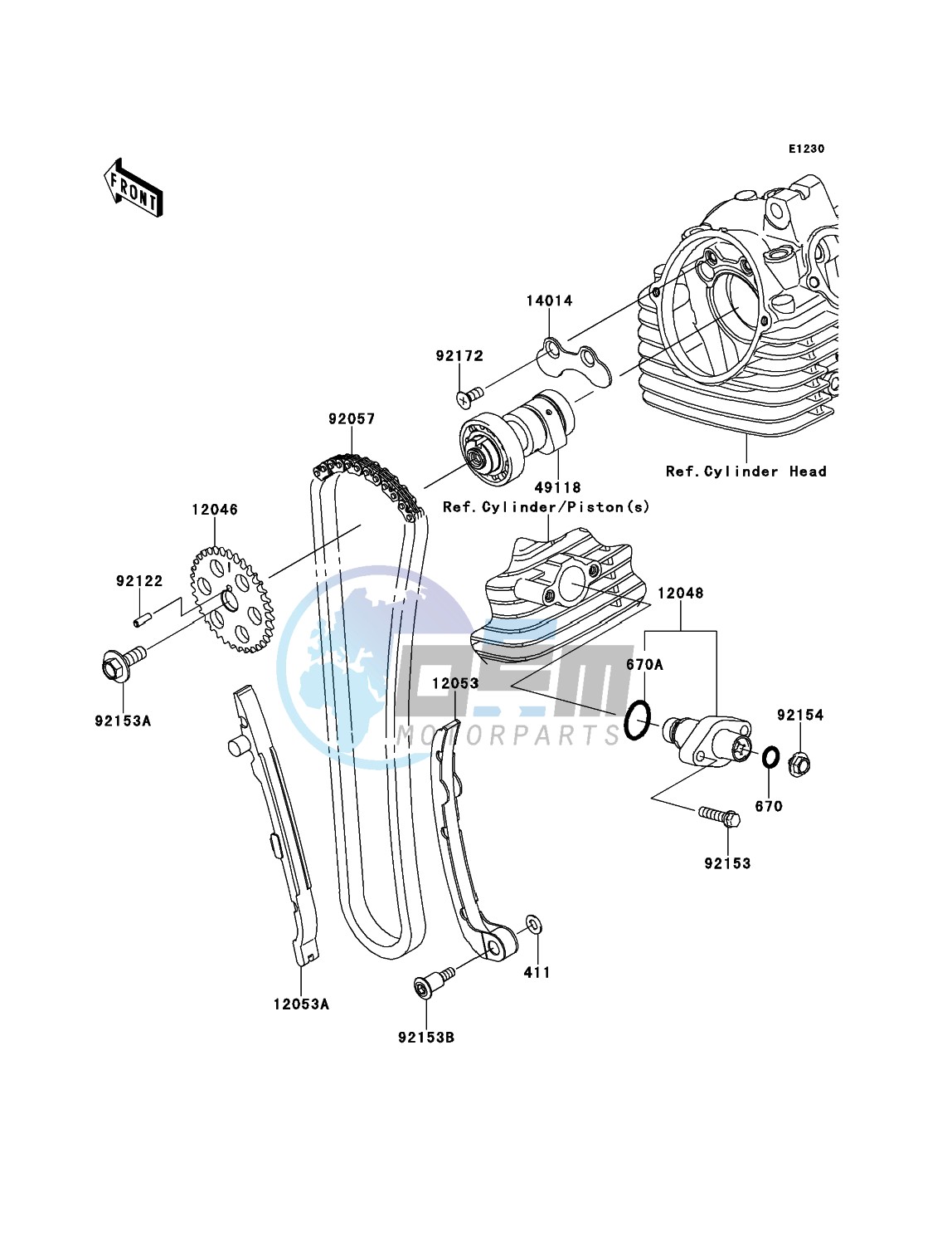 Camshaft(s)/Tensioner