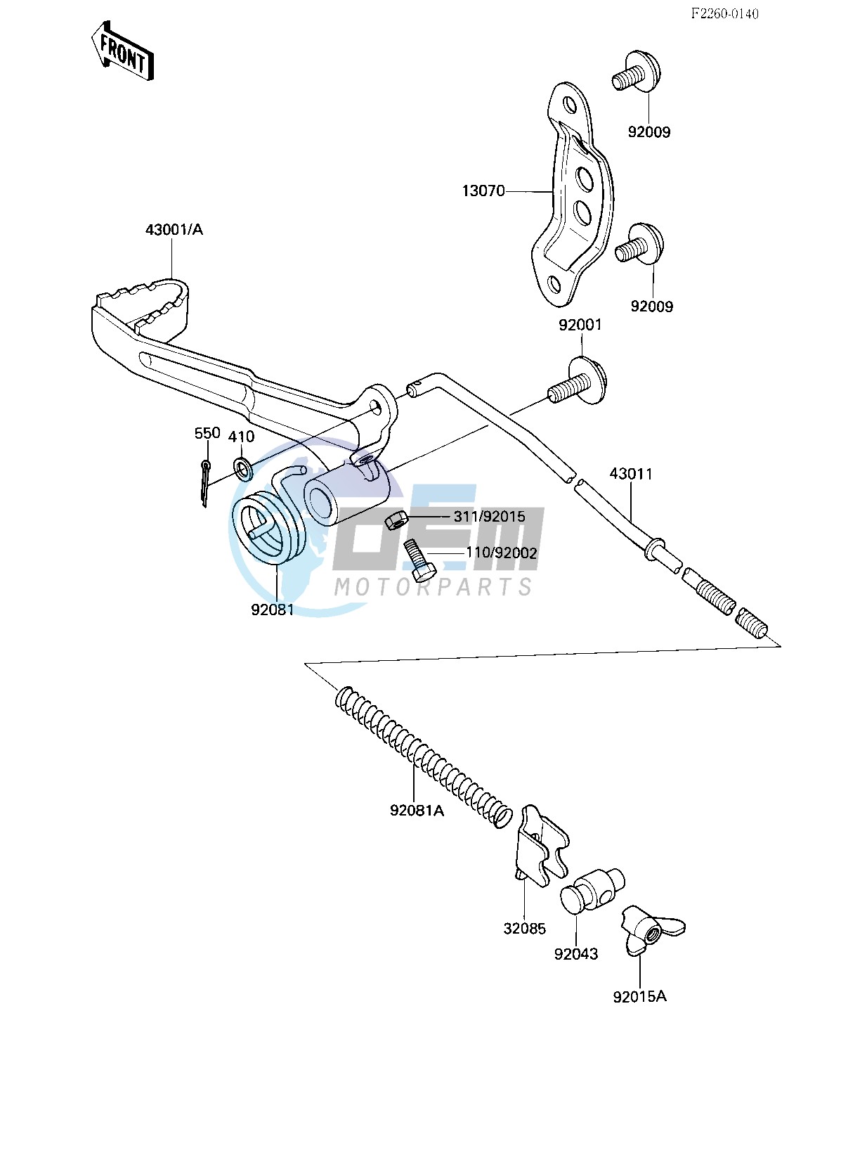 BRAKE PEDAL