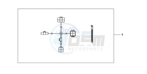 XL1000VA9 Ireland - (EK / ABS) drawing QUARTET HARNESS