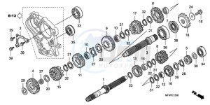 CB1000RA9 Australia - (U / ABS) drawing TRANSMISSION